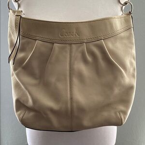 Coach Tan Leather Women's Bag 14x10